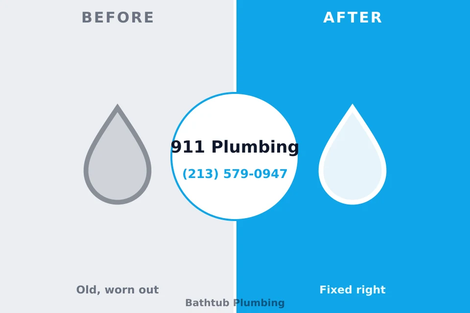 Before and after: plumbing repair Lake Magdalene, FL